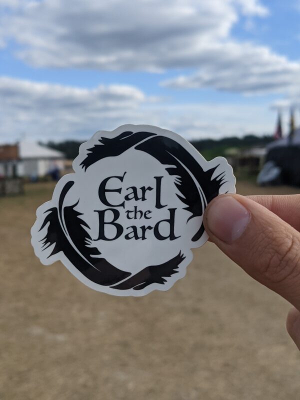 Earl the Bard Sticker - Image 3